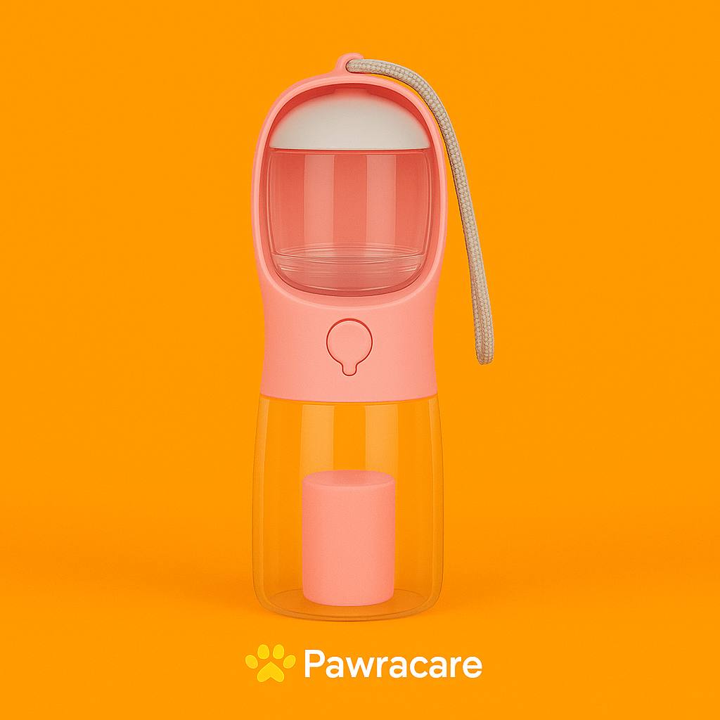 3 - in - 1 Leak - Proof Pet Water Bottle – Feeder, Drinker & Poop Dispenser - PawraCare