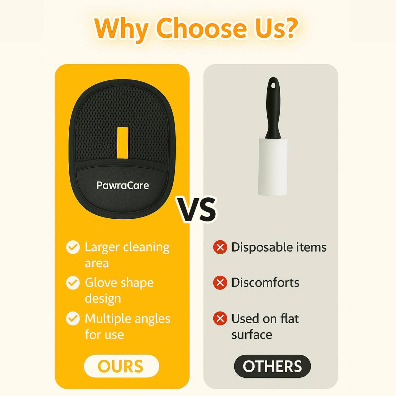 Deluxe Double - Sided Pet Grooming Glove™ - PawraCare