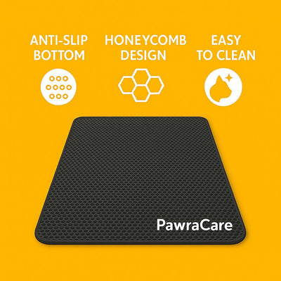 Premium Cat and Dog Litter Mat™ – Waterproof Cat Litter Mat, Non - Slip, Easy Clean - PawraCare